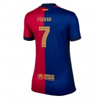 Camisa de time de futebol Barcelona Ferran Torres #7 Replicas 1º Equipamento Feminina 2024-25 Manga Curta